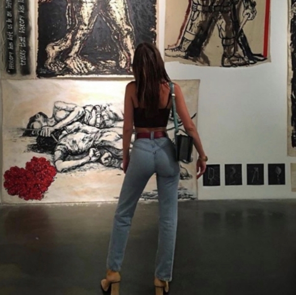 REFORMATION 70s Jean Skye Straight Leg 24 - Picture 8 of 13